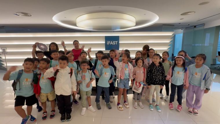 Children on a LifeReady Mission visit at iFAST